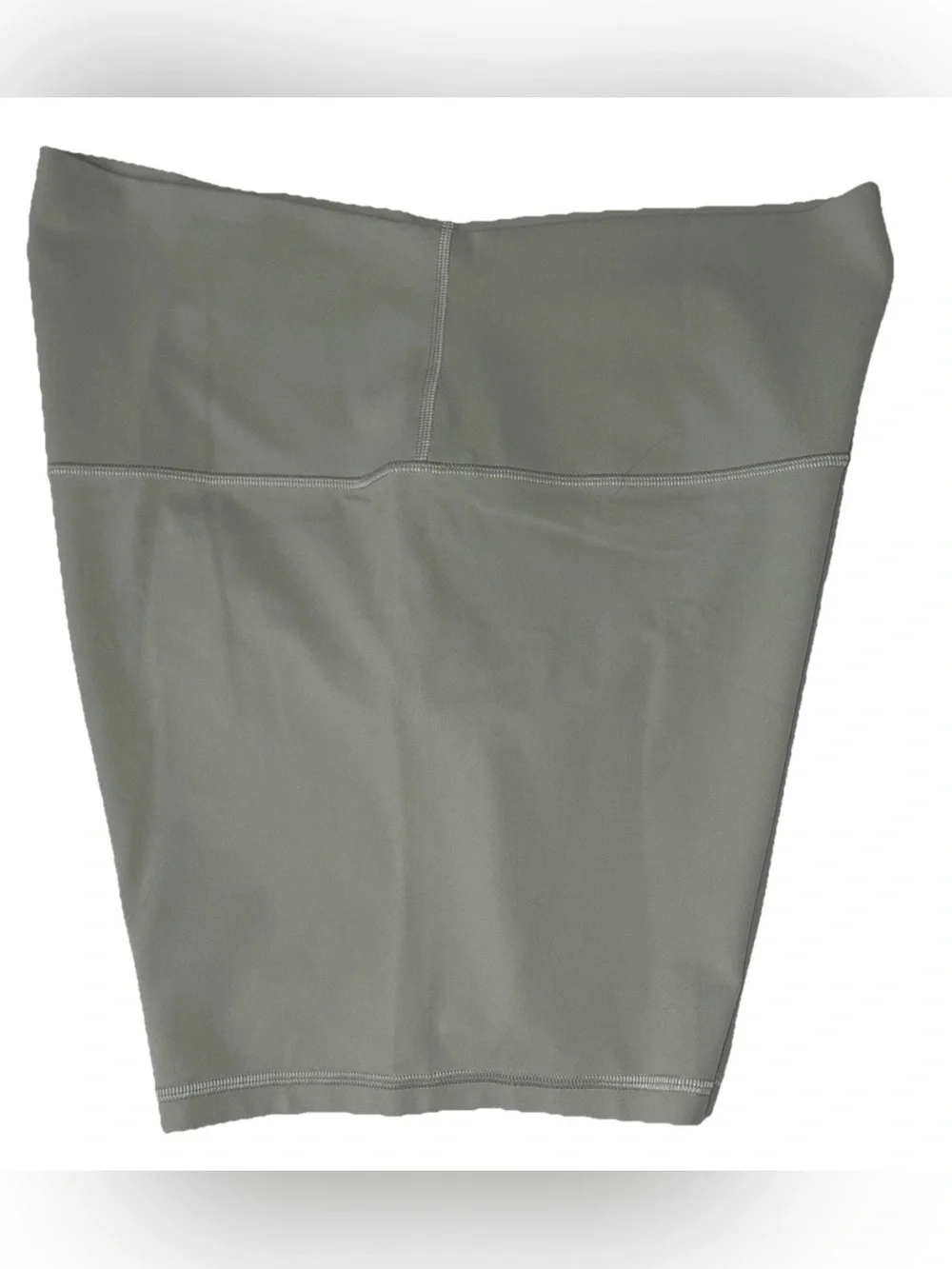 NWT LULULEMON SIZE 14 ALIGN HIGH RISE 6” SHORT AUTHENTIC FOG GREEN RETAIL $64
